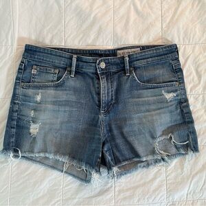 Ag Adriano Goldschmied Hailey Cutoff Jean Shorts